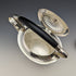 Circa 1900 British Antique Silver Plated Tea Kettle Set JHON WiGFALL